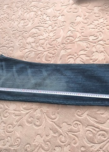 #Levis Düğmeli  Mavi Rahat Kesim Kot Pantolon - Görsel 4