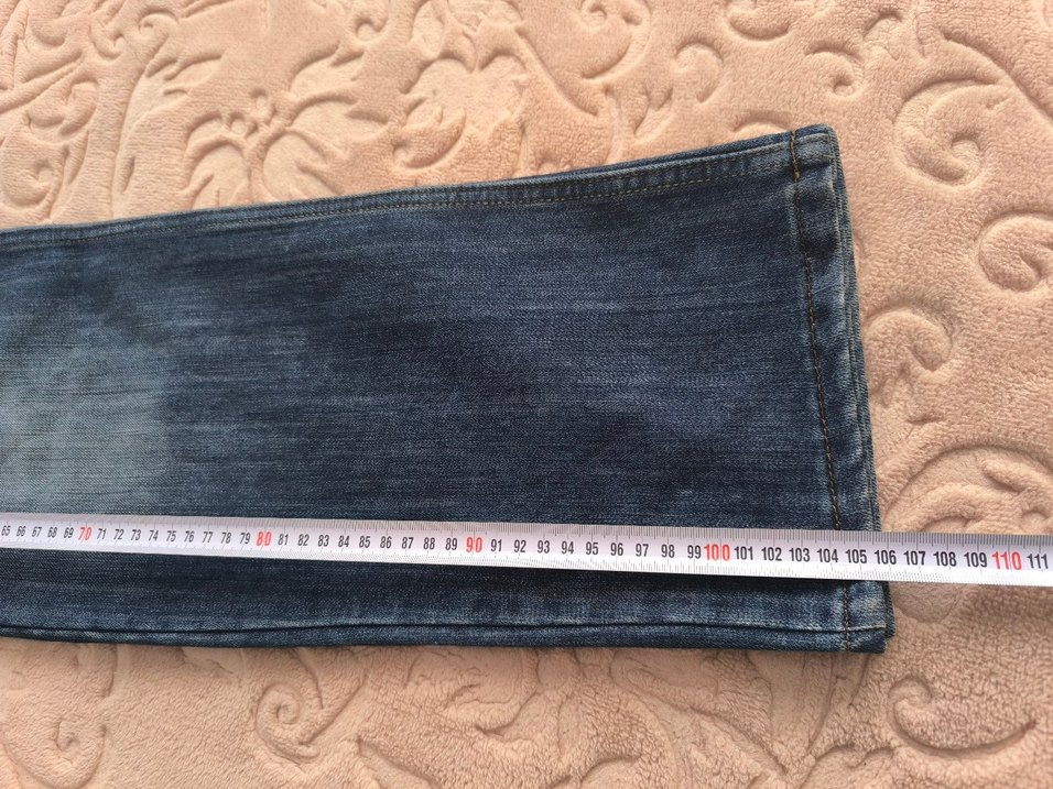 #Levis Düğmeli  Mavi Rahat Kesim Kot Pantolon - Görsel 5