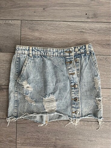 pull&bear vintage mini kot etek