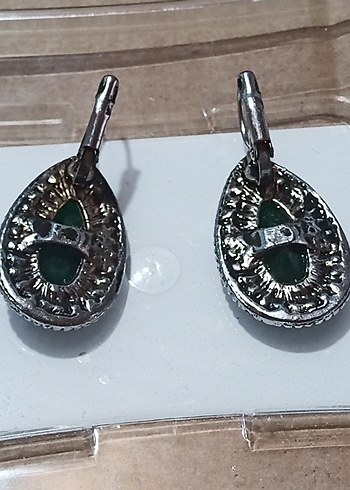 Yeşil Boncuklu Uzun Bohem Küpe - Görsel 10