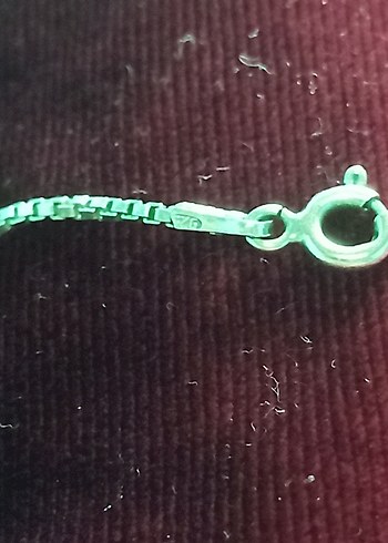 925 Gümüş Zincir Detaylı Bileklik - Görsel 7