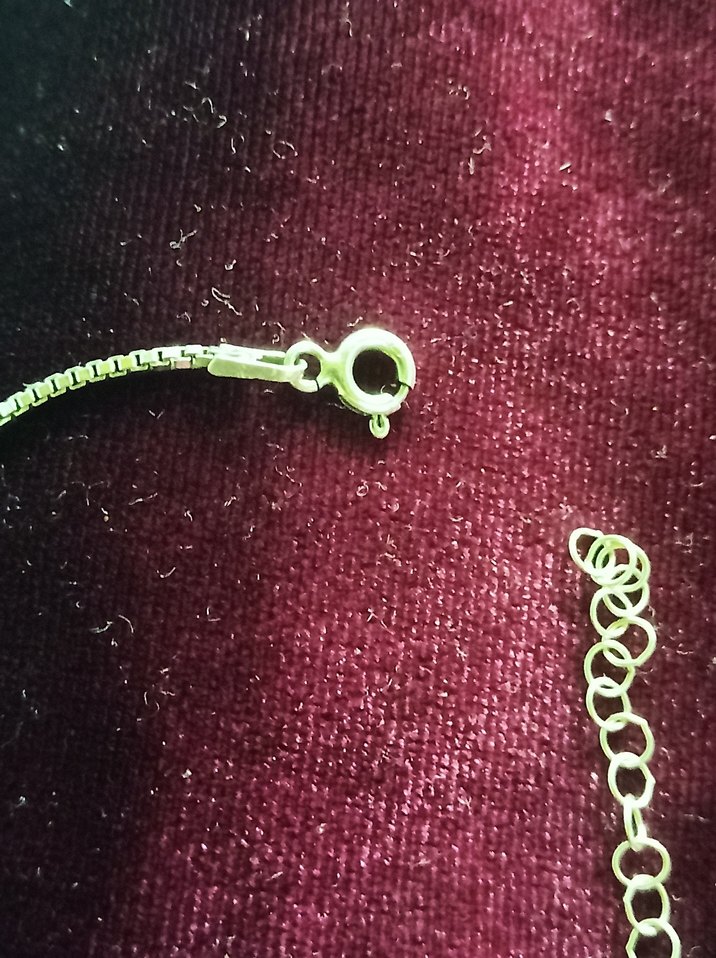 925 Gümüş Zincir Detaylı Bileklik - Görsel 5