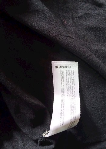 Siyah Baskılı Hamile Tişörtü - Görsel 5