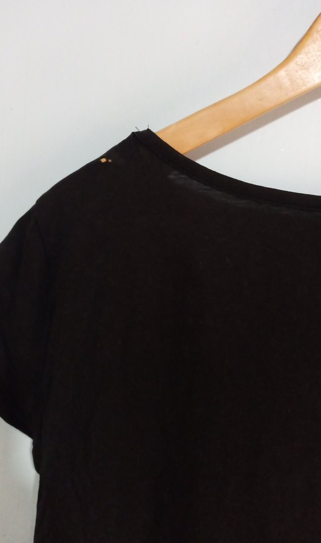 Siyah Baskılı Hamile Tişörtü - Görsel 4