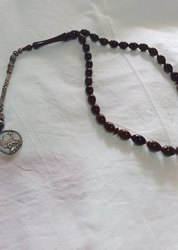 Bozkurt 3 Hilal Türk Gümüş Erkek Tesbih Kahverengi Hediyelik - Görsel 10