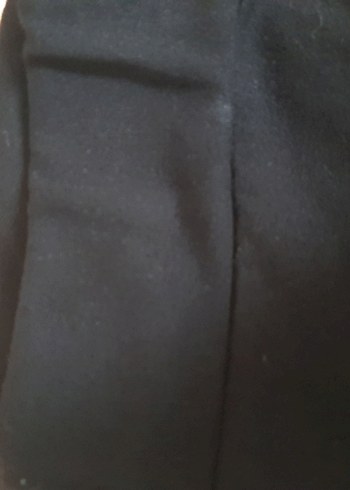 düz siyah tayt - Görsel 2