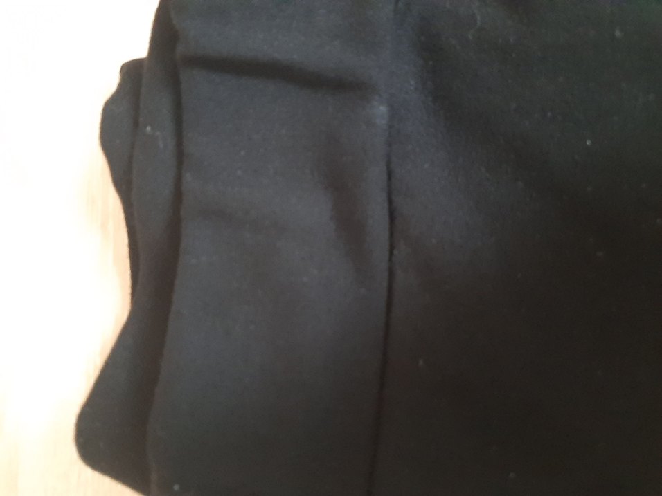 düz siyah tayt - Görsel 2