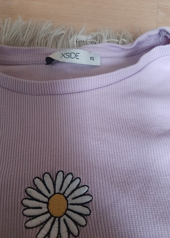 Kız Çocuk Lila Kısa Kollu Elbise - Görsel 3