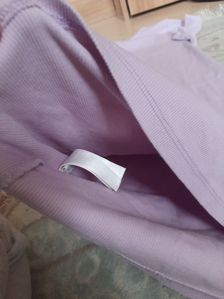 Kız Çocuk Lila Kısa Kollu Elbise - Görsel 5