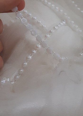 gelinlik beyaz abiye - Görsel 6