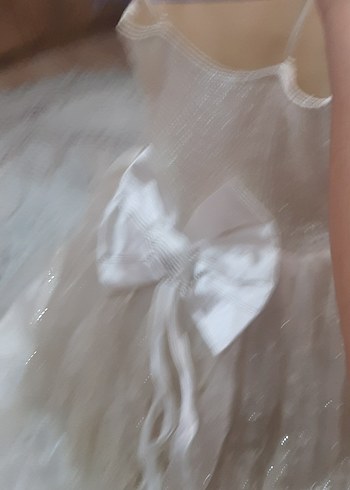 gelinlik beyaz abiye - Görsel 9