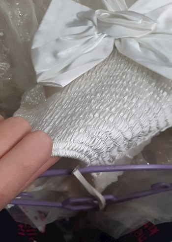 gelinlik beyaz abiye - Görsel 5