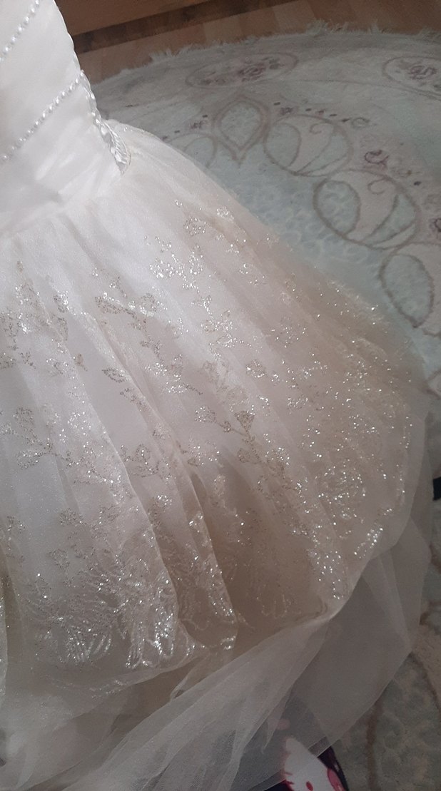 gelinlik beyaz abiye - Görsel 4