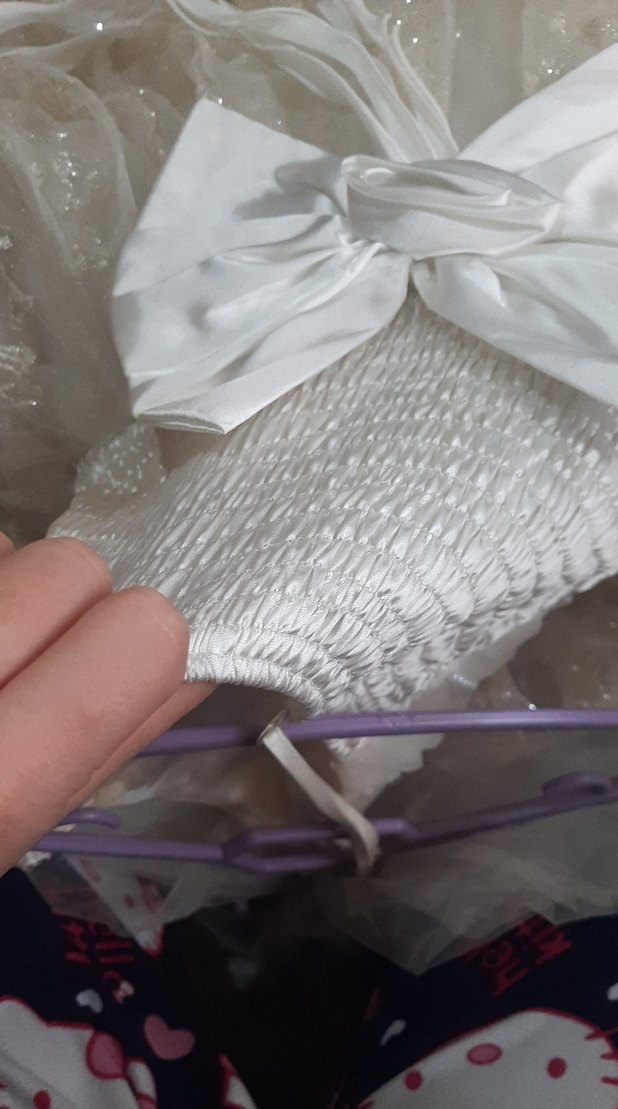 gelinlik beyaz abiye - Görsel 5