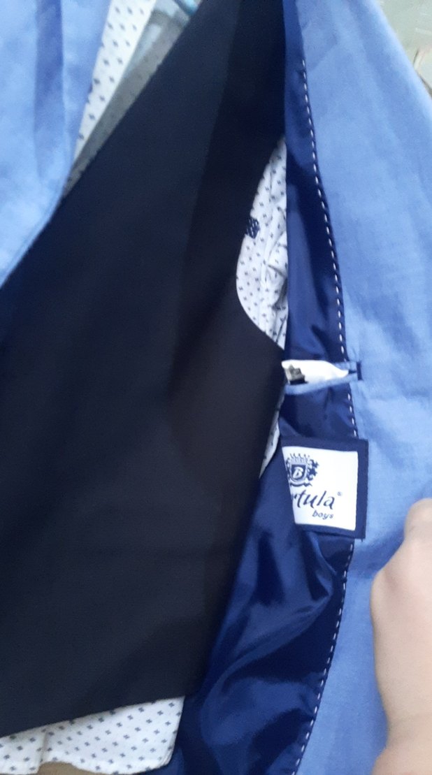 Gri Klasik Çocuk Takım Elbise - Görsel 2