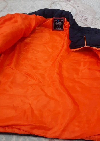 Erkek Çocuk Lacivert Fermuarlı Mont - Görsel 5