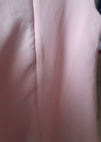 Kız Çocuk Pudra Püsküllü Elbise - Görsel 4