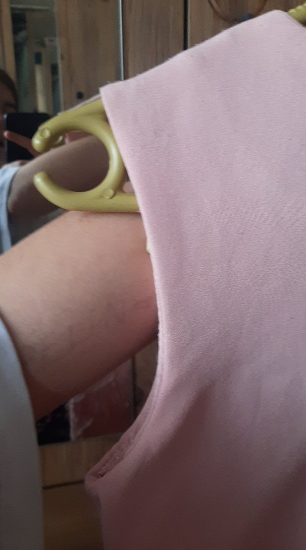 Kız Çocuk Pudra Püsküllü Elbise - Görsel 5