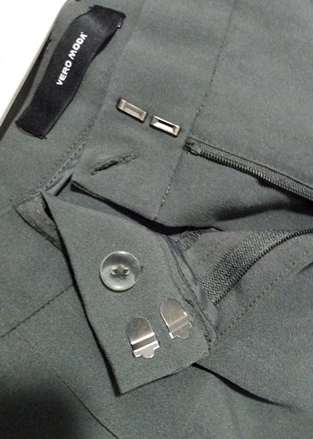 Gri Kadın Ofis Blazeri ve Pantolon Takımı - Görsel 4