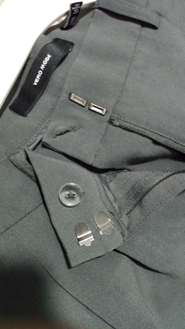 Gri Kadın Ofis Blazeri ve Pantolon Takımı - Görsel 4