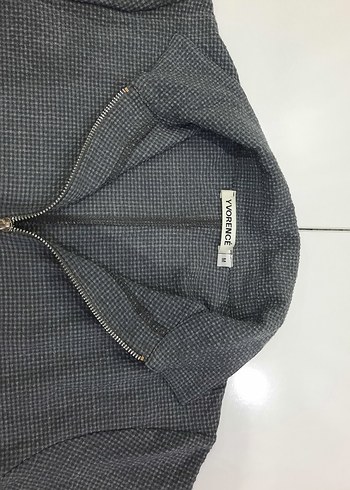 Gri Erkek Polo Tişört Fermuarlı Yaka - Görsel 3