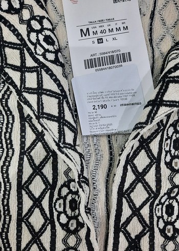 Desenli Bohem Gömlek, Kısa Kollu, Bol Kesim - Görsel 2