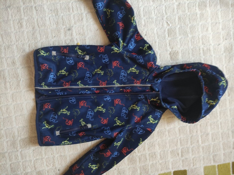 Kapüşonlu Fermuarlı Erkek Çocuk Bağlamalı Mont - Görsel 3