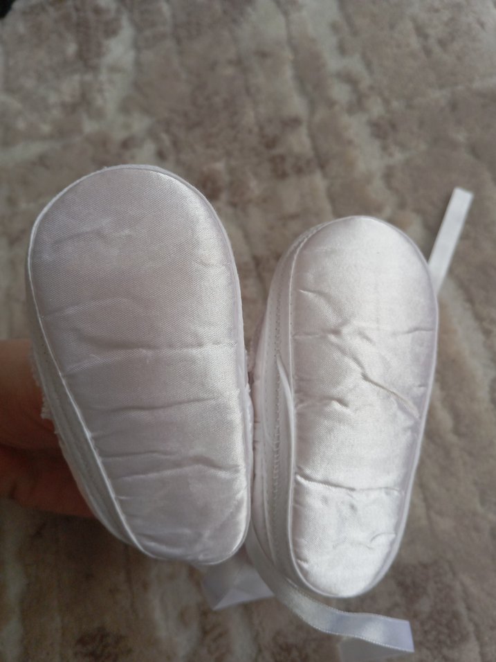 İnci Detaylı Beyaz Kız Çocuk Özel Ayakkabı - Görsel 5