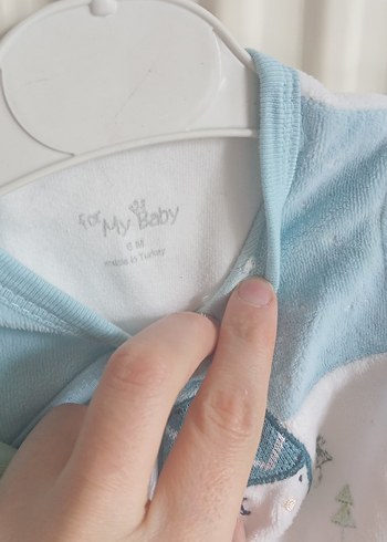 Düğmeli Yeşil Bebek Tulum, Uzun Kollu, Yumuşak Kumaş 3 fiyattır - Görsel 3