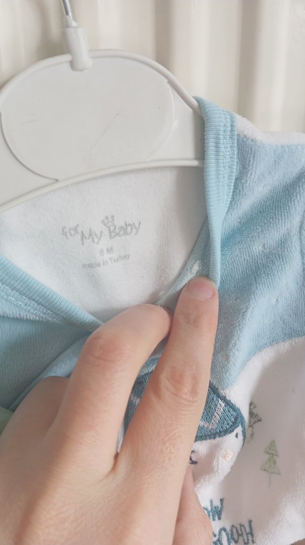 Düğmeli Yeşil Bebek Tulum, Uzun Kollu, Yumuşak Kumaş 3 fiyattır - Görsel 3