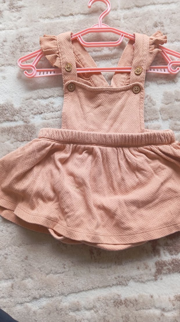 bebek elbisesi zibinli - Görsel 2