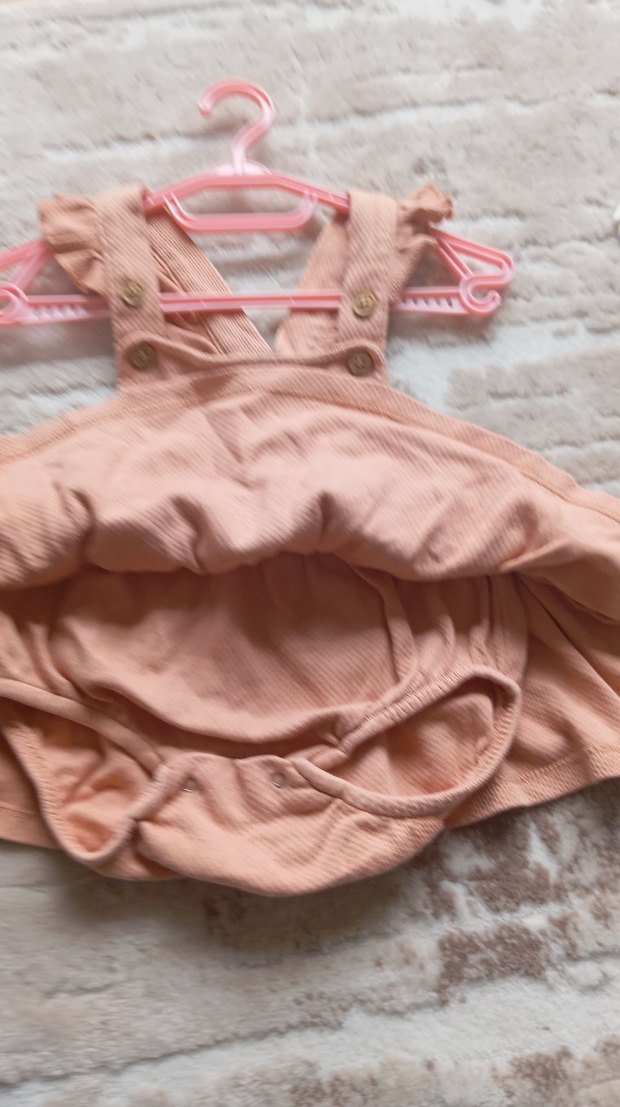 bebek elbisesi zibinli - Görsel 3