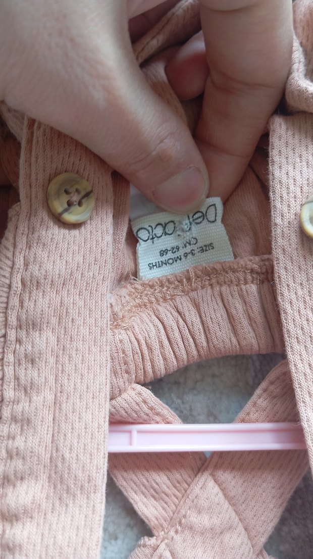 bebek elbisesi zibinli - Görsel 4