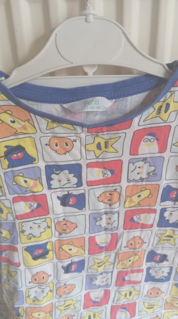 Erkek Çocuk Uzun Kollu Baskılı Pijama Takımı - Görsel 4