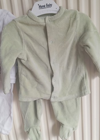 Bebek Erkek Düğmeli Uzun Kollu Takım ikili fiyattır - Görsel 4