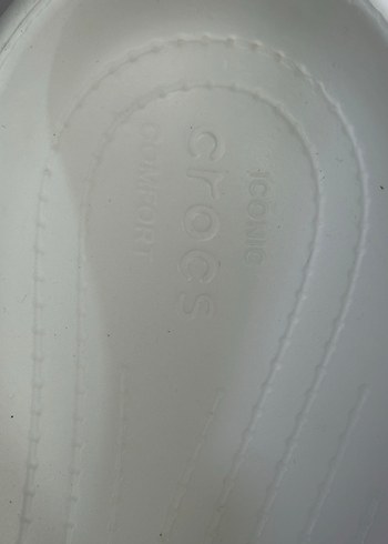 Erkek Beyaz Yanı Yazılı Crocs - Görsel 3