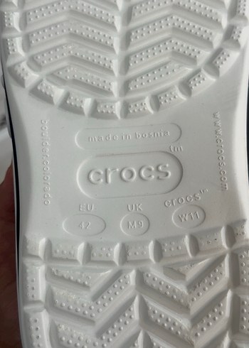 Erkek Beyaz Yanı Yazılı Crocs - Görsel 4