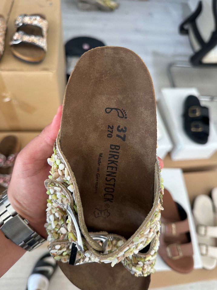 ÇİFT TOKA TAŞLI TERLİK - Görsel 2