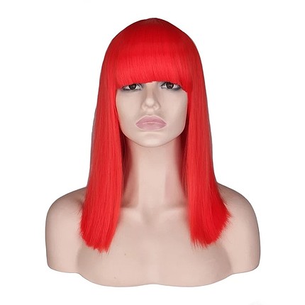 Kızıl cosplay peruk