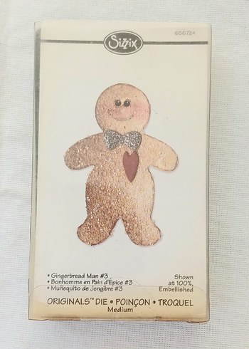 Sizzix Orijinal Orta Boy Kurabiye Adam Kalıbı