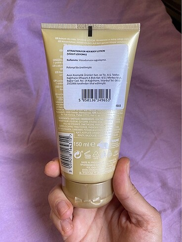 Avon Attraction parfümlü vücut kremi - Görsel 4