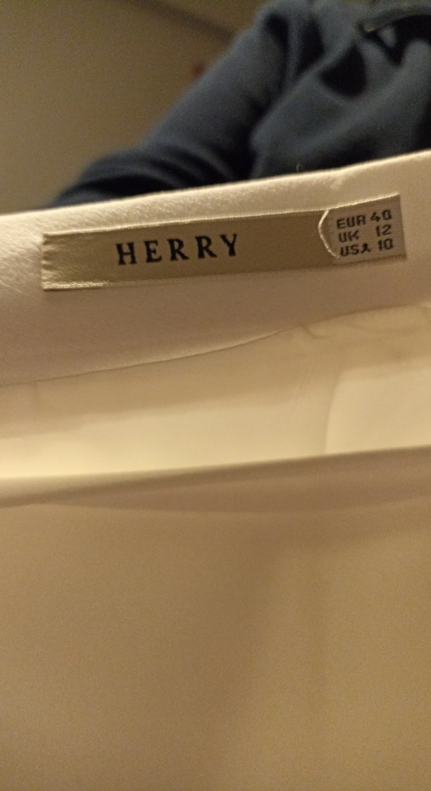 Beyaz Uzun Drapeli Kadın Etek - Görsel 4