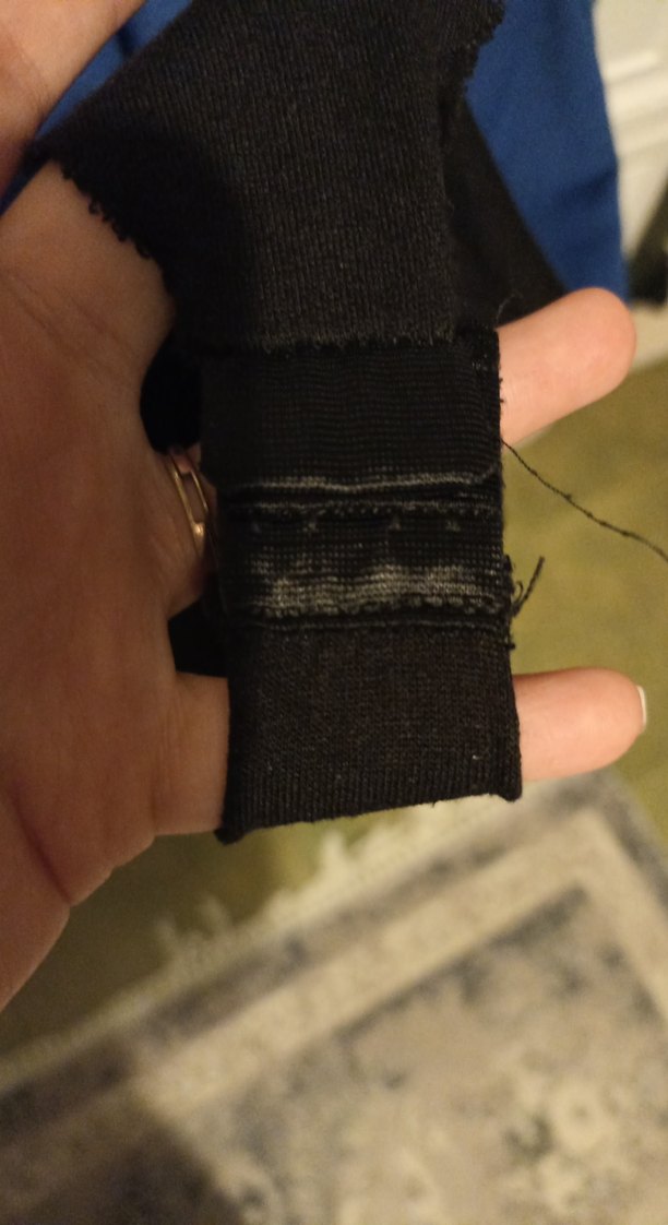 Kadın V Yaka Fırfırlı Bluz - Görsel 2