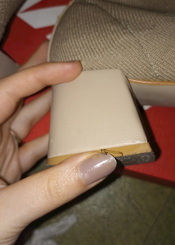 Bej Triko Stiletto Topuklu Bot - Görsel 6