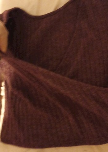 V Yakalı Kadın Kazak - Görsel 3