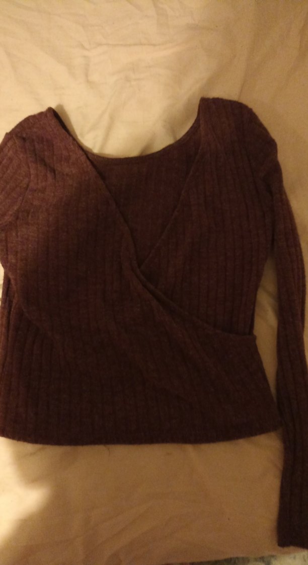 V Yakalı Kadın Kazak - Görsel 2