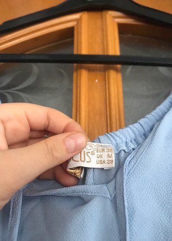 Dantel Detaylı Bohem Mini Kadın Bluz - Görsel 2