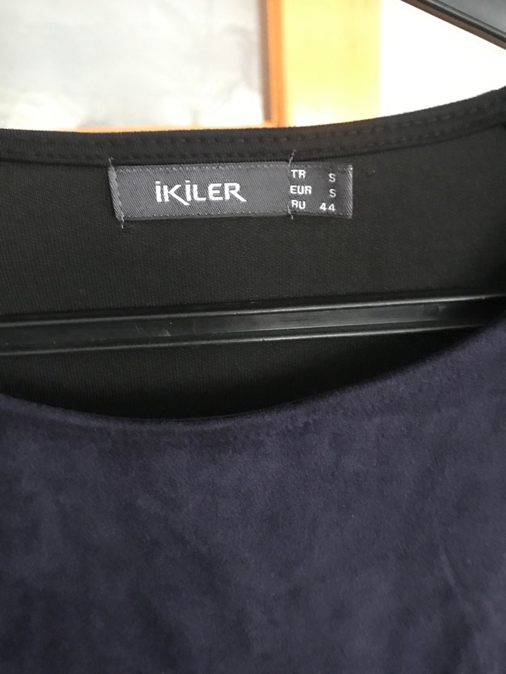 Siyah Midi Uzun Kollu Triko Elbise - Görsel 3