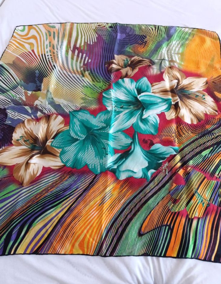 Armine İpek esarp - Görsel 3