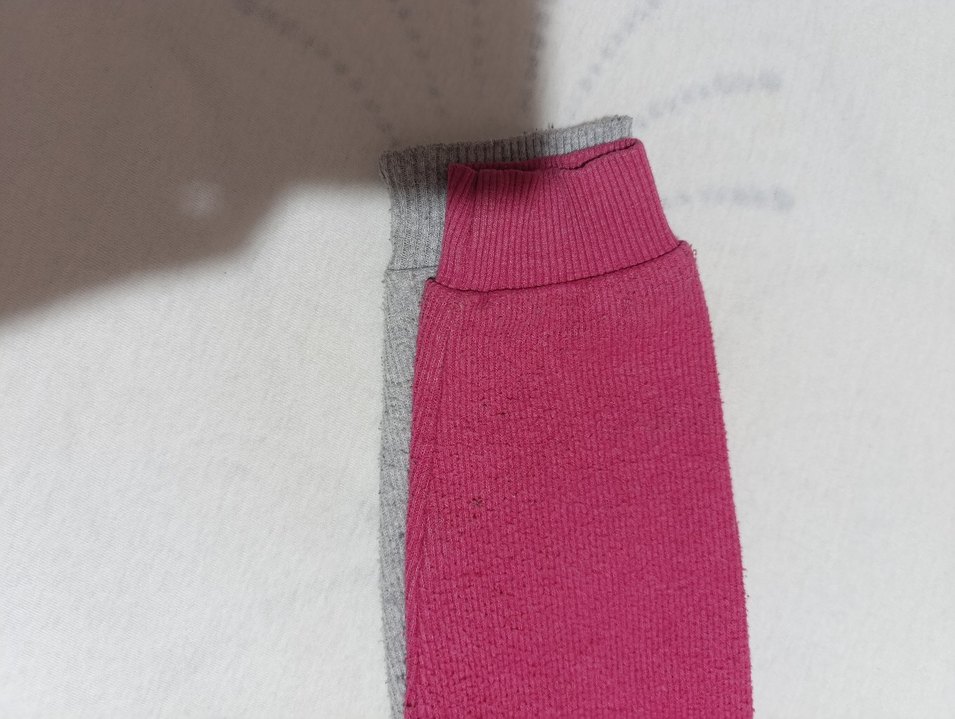 Kız Çocuk Renkli Triko Kazak LOVE Desenli - Görsel 4